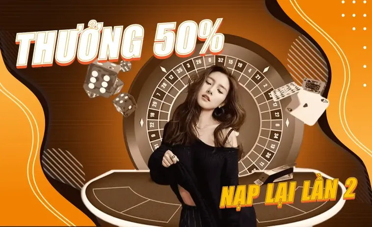 Khuyến Mãi Siêu Hấp Dẫn: Nạp Lần 2 Tặng 50% Tại Bet88 8 Khuyến Mãi Siêu Hấp Dẫn: Nạp Lần 2 Tặng 50% Tại Bet88