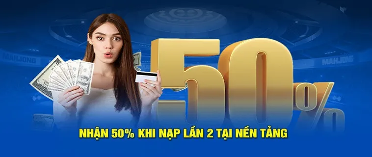 Khuyến Mãi Nạp Lần 2 Tặng 50% F8BET: Cơ Hội Vàng Cho Cược Thủ 4 Khuyến Mãi Nạp Lần 2 Tặng 50% F8BET: Cơ Hội Vàng Cho Cược Thủ